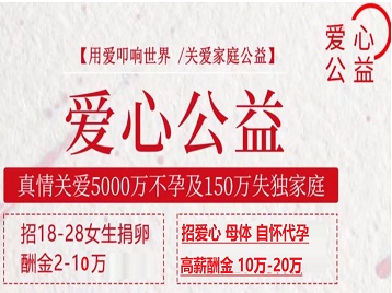松阳捐卵助孕生子 爱心志愿者招募